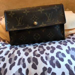 LOUIS VUITTON TRI-FOLD WALLET SP0025 PORTO TRESOL ETUI PAPIE MONOGRAM CANVAS BRO